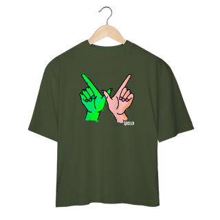 Nome do produtoCamiseta Oversized - Wicked W Hands
