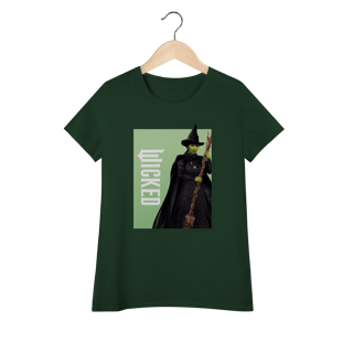 Camiseta Feminina (Algodão Peruano) - Elphaba