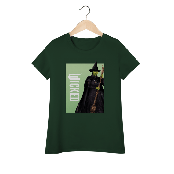 Camiseta Feminina (Algodão Peruano) - Elphaba