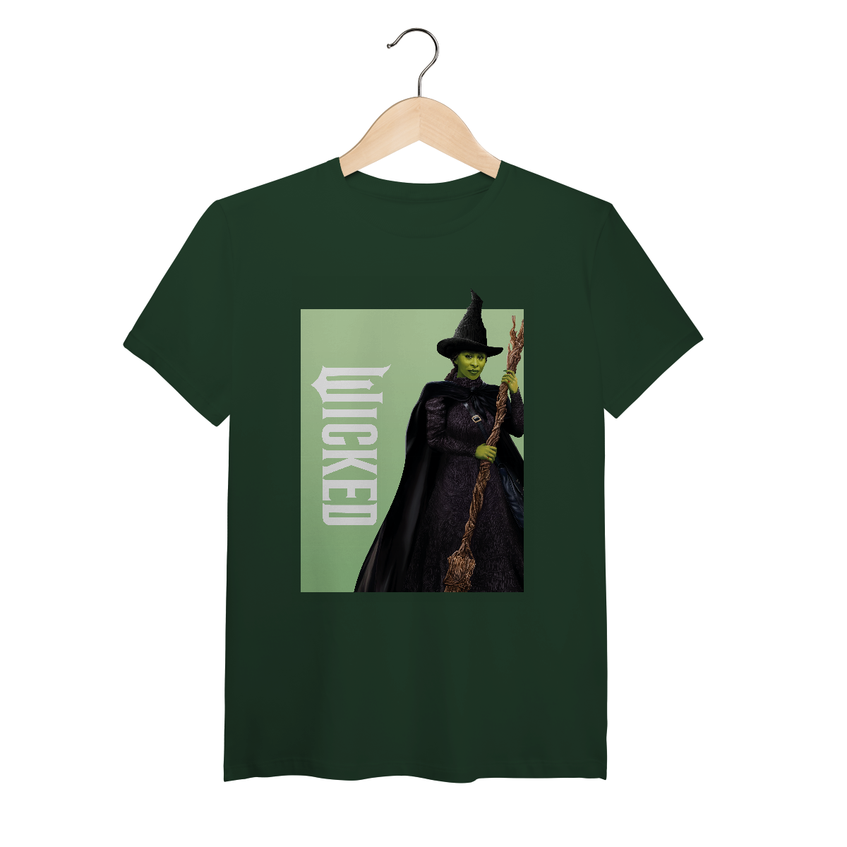 Nome do produto: Camiseta (Algodão Peruano) - Elphaba