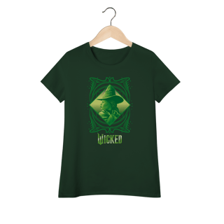 Nome do produtoCamiseta Feminina (Algodão Peruano) - Elphaba