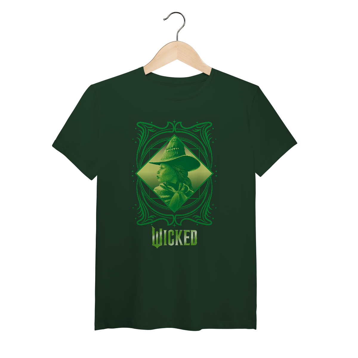 Nome do produto: Camiseta (Algodão Peruano) - Elphaba