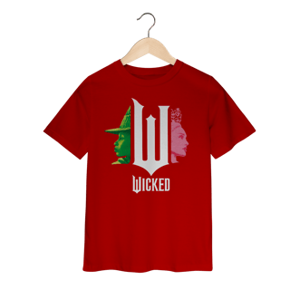 Nome do produtoCamiseta Infantil - Wicked Movie (Pink And Green)