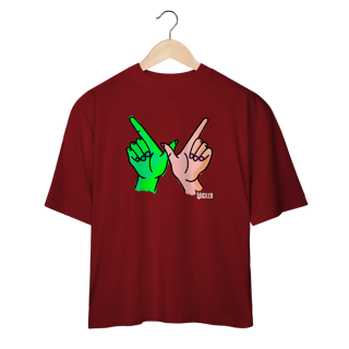 Nome do produtoCamiseta Oversized - Wicked W Hands