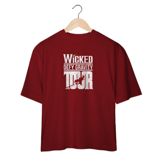 Nome do produtoCamiseta Oversized - Defy Gravity Tour
