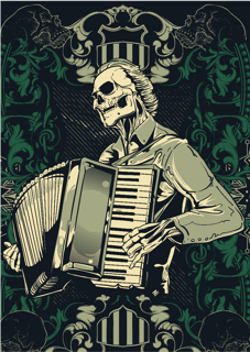 Nome do produto POSTER SANFONEIRO DA MORTE A3