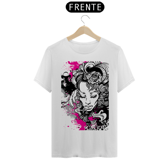 CAMISA: FLOR NEGRA