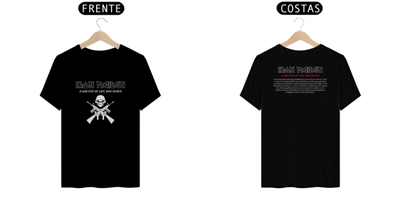 CAMISA: IRON MAIDEN