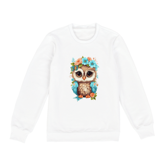 Nome do produto Moletom Fechado Coruja