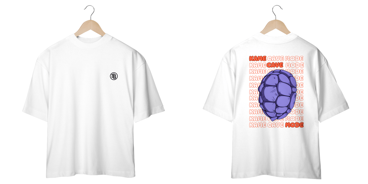 Nome do produto: KAME CAVE MODE - OVERSIZED