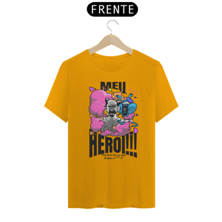 Nome do produto Camisa Unissex - Meu herói!!! - Versão 2