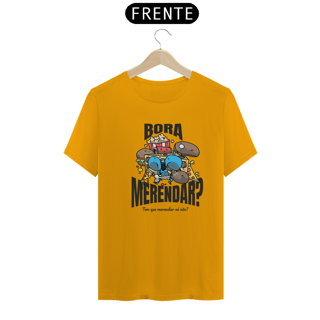 Nome do produto Camisa Unissex - Tem que merendar - versão 2