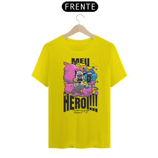 Nome do produto Camisa Unissex - Meu herói!!! - Versão 2