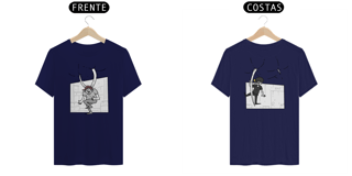 Nome do produto Camisa Unissex - Estampa frente e costas - Chifre da peste!