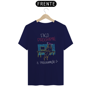 Nome do produto Camisa Unissex - T-Shirt - Progamação