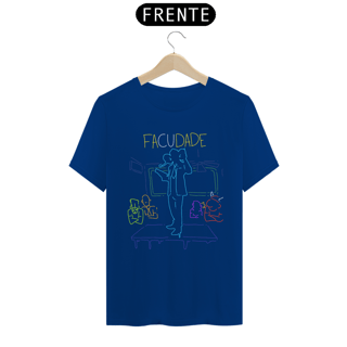 Nome do produto Camisa Unissex - T-Shirt - F-a-c-u-d-a-d-e