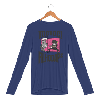 Nome do produto Camisa manga longa - Toc! Toc! - versão 2
