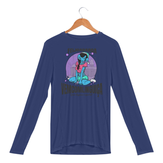 Nome do produto Camisa manga longa - Azul fêmea - versão 2