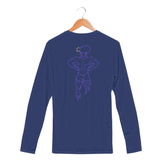 Nome do produto Camisa manga longa unissex - Sport Dry UV - Estampas nas costas -  academia - versão 3