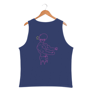 Nome do produto Regata masculina - Sport Dry UV - Academia - Estampa nas costas - Versão 6