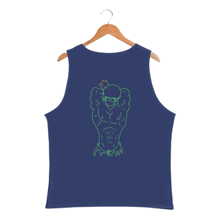 Nome do produto Regata masculina - Sport Dry UV - Academia - Estampa nas costas - Versão 9