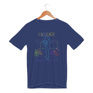 Nome do produto Camisa Unissex - Sport Dry UV - F-a-c-u-d-a-d-e