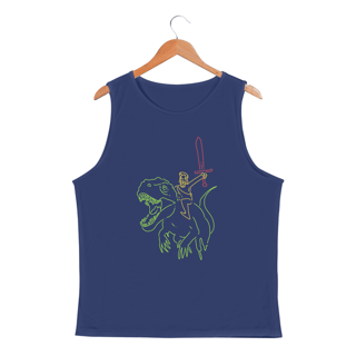 Nome do produto Regata masculina - Sport Dry UV - Dinossauro