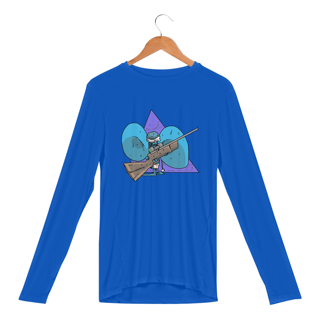 Nome do produto Camisa manga longa - Gnomo Azul