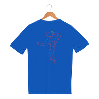 Nome do produto Camisa Unissex - Sport Dry UV - Academia - Estampa nas costas - Versão 7