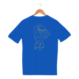 Nome do produto Camisa Unissex - Sport Dry UV - Academia - Estampa nas costas - Versão 10