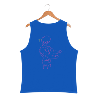 Nome do produto Regata masculina - Sport Dry UV - Academia - Estampa nas costas - Versão 6