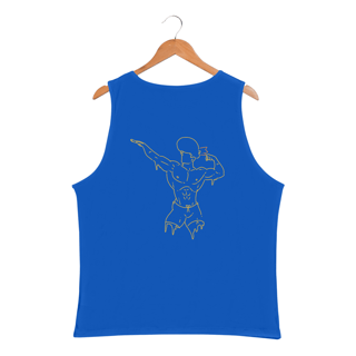 Nome do produto Regata masculina - Sport Dry UV - Academia - Estampa nas costas - Versão 8