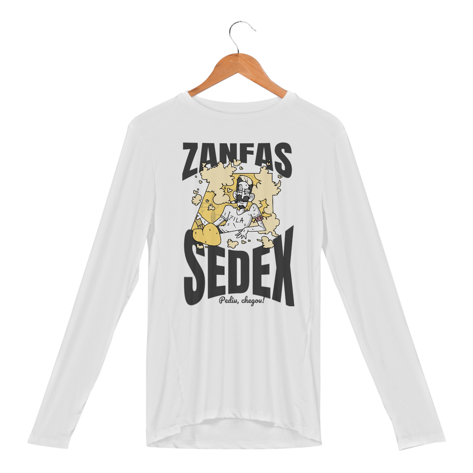 Camisa manga longa - Zanfas Sedex - versão 2