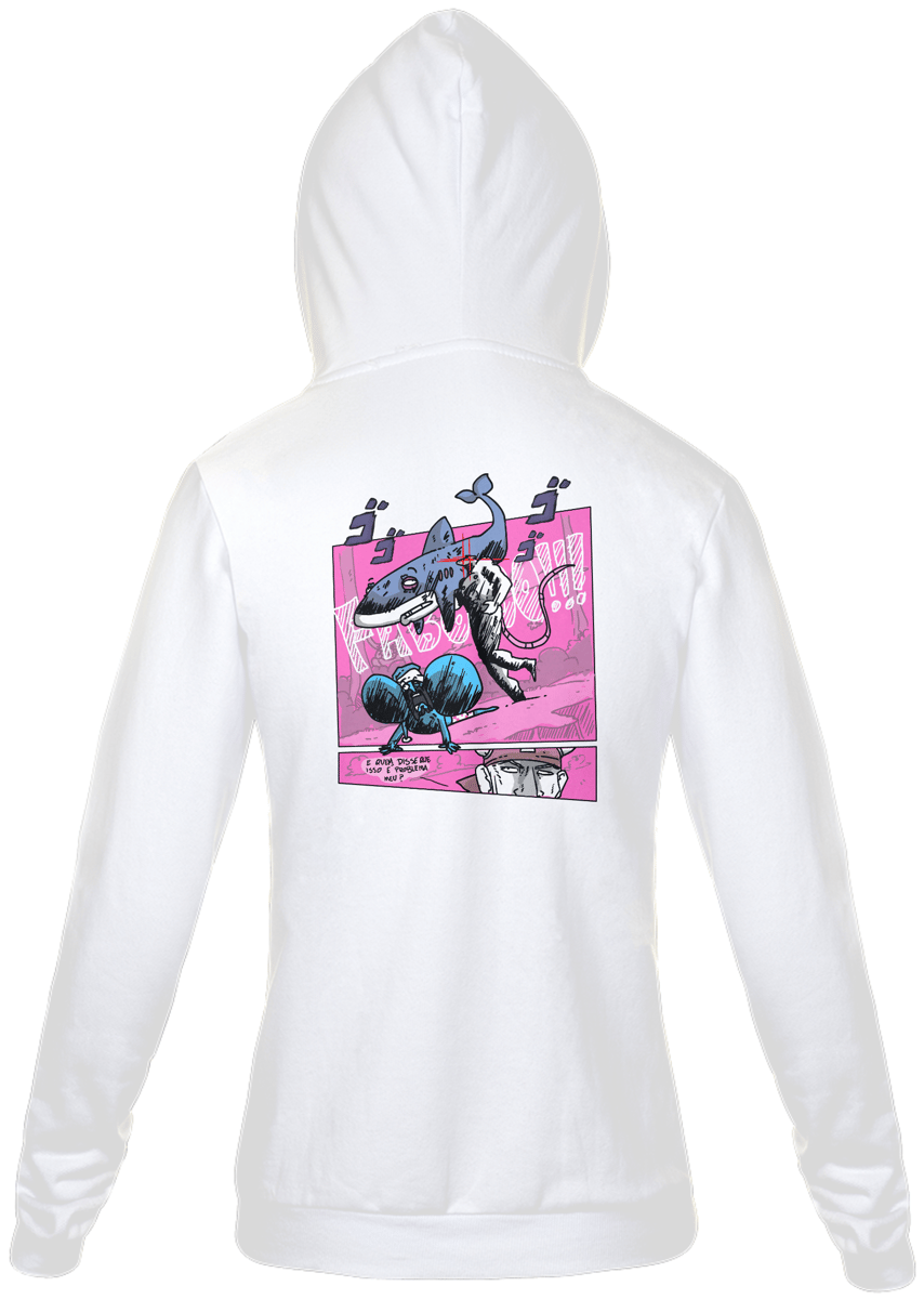 Nome do produto: Moletom com zíper - O cassaco Fabo!