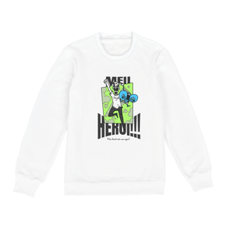 Nome do produto Moletom - Meu herói - versão 5