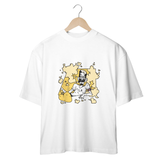 Nome do produto Camiseta Oversized Unissex - Zanfas Sedex