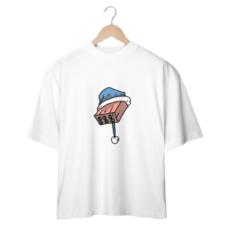Nome do produto Camiseta Oversized Unissex - Tijolo