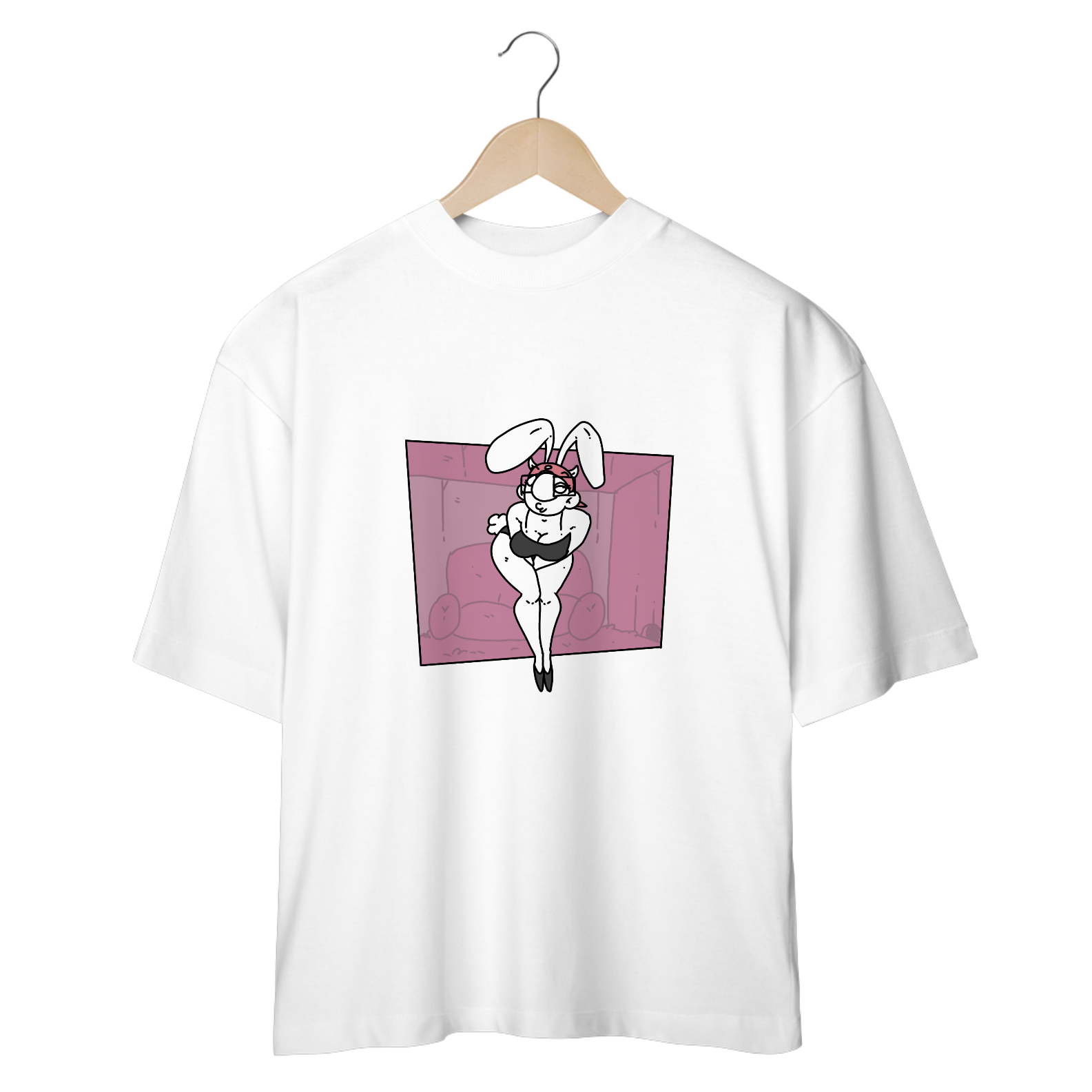 Camiseta Oversized Unissex - Sexy - Versão 2