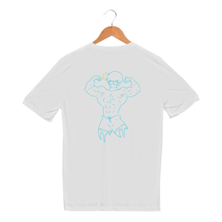 Nome do produto Camisa Unissex - Sport Dry UV - Estampas nas costas -  Academia - Versão 4