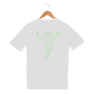Nome do produto Camisa Unissex - Sport Dry UV -  Estampas nas costas - Academia - Versão 5