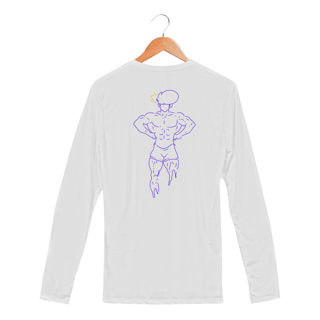 Nome do produto Camisa manga longa unissex - Sport Dry UV - Estampas nas costas -  academia - versão 3