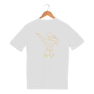 Nome do produto Camisa Unissex - Sport Dry UV - Academia - Estampa nas costas - Versão 8
