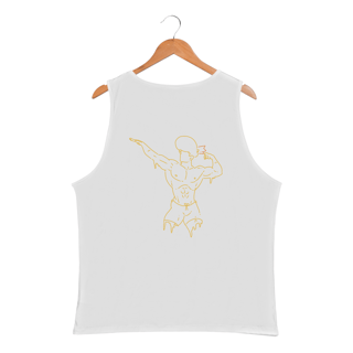 Nome do produto Regata masculina - Sport Dry UV - Academia - Estampa nas costas - Versão 8