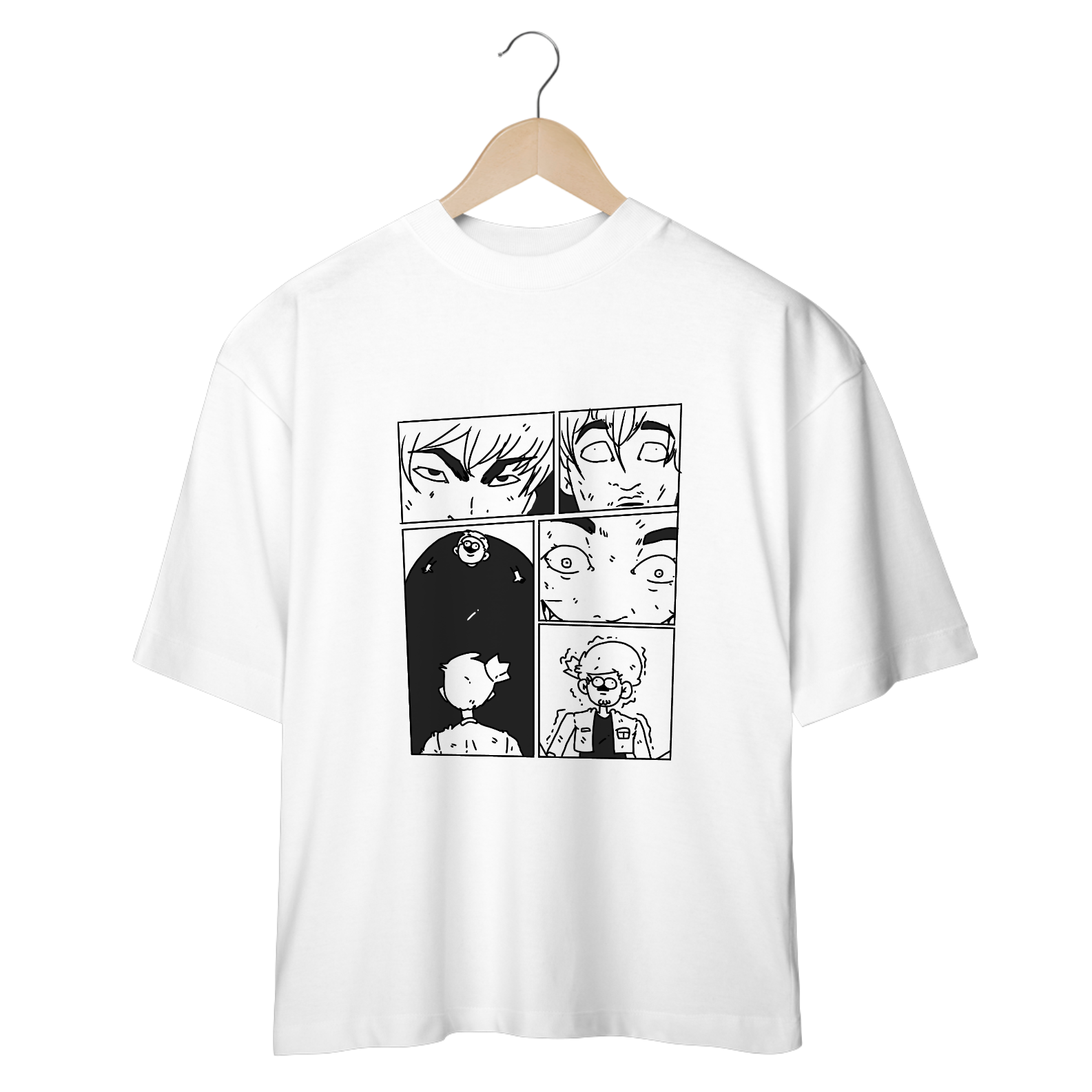 Camiseta Oversized Unissex - Jonny no Kyojin