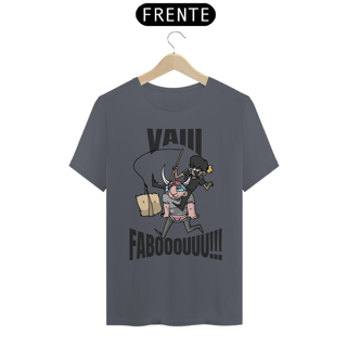 Nome do produto Camisa Unissex - Vai fabo! - versão com texto