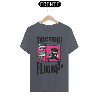Nome do produto Camisa Unissex - Toc! Toc! - Versão 2