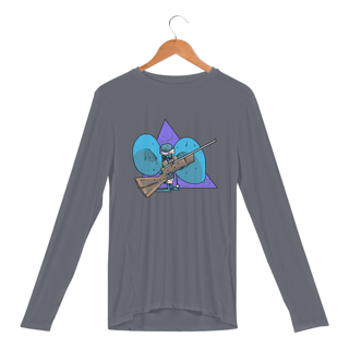 Nome do produto Camisa manga longa - Gnomo Azul