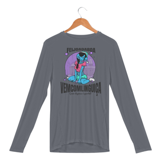 Nome do produto Camisa manga longa - Azul fêmea - versão 2