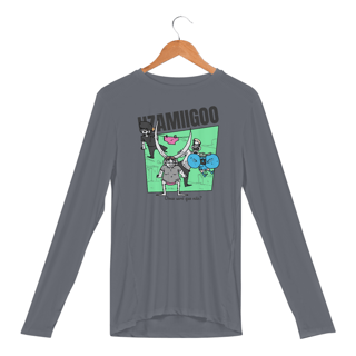 Nome do produto Camisa manga longa - Uzamigo - versão 2