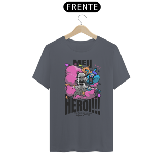 Nome do produto Camisa Unissex - Meu herói!!! - Versão 2